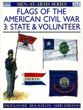 9781855323179-Flags of the american civil war 3: State & volunteer.
